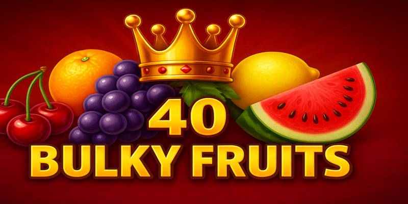 40 Bulky Fruits Казино Слот Игра от EGT/Amusnet