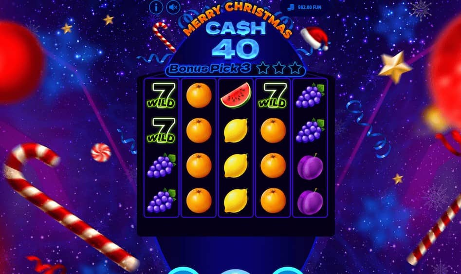 Cash 40 Merry Christmas – 7777 Gaming казино слот с безплатно демо
