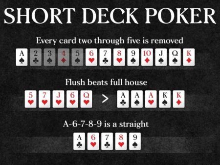 Покер правила на  Short Deck Poker – как се играе Six Plus Hold’em
