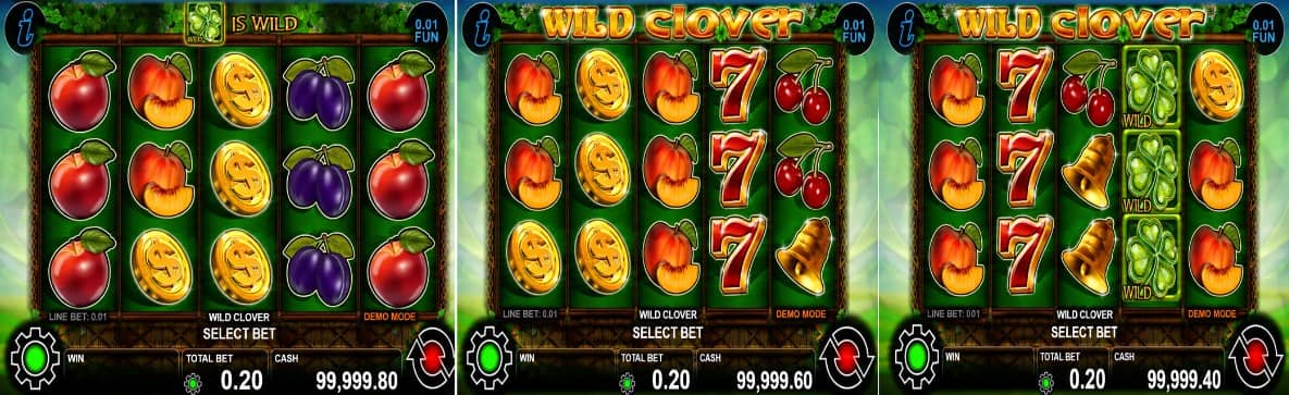 Wild Clover е казино слот на CT Interactive с 5 барабана, 20 линии, Wild и Scatter символи, Gamble функция и максимален потенциал до 1000x залога.