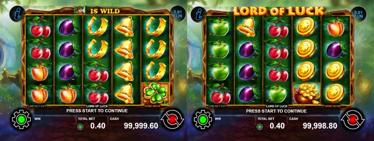 Изпробвайте Lord of Luck от CT Interactive – ирландски слот с 5 барабана, 40 линии, Expanded Wild символ, два Scatter символа, Gamble функция и максимална печалба до 3000x залога.