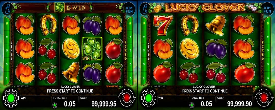 Lucky Clover е казино слот на CT Interactive с 5 барабана, 5 линии, Expanded Wild детелина, два Scatter символа и максимална печалба до 3000x залога.