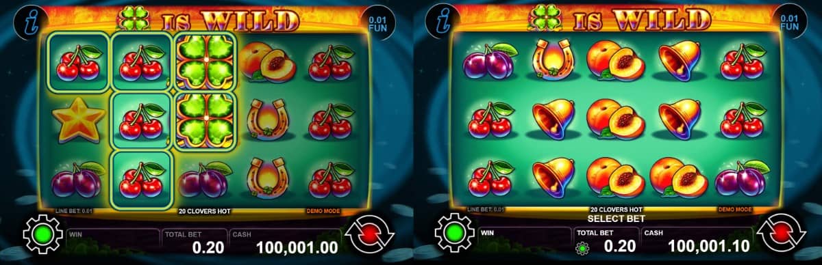 Ревю на 20 Clovers Hot от CT Interactive – Wild детелина, Scatter звезда, Gamble функция, 20 линии и печалба до 2000x.