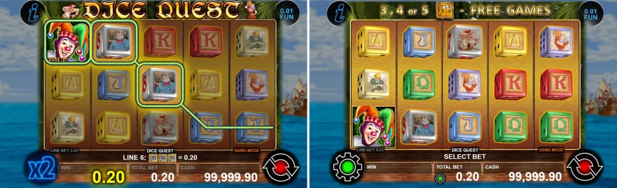 Dice Quest – Ревю на слот играта от CT Interactive