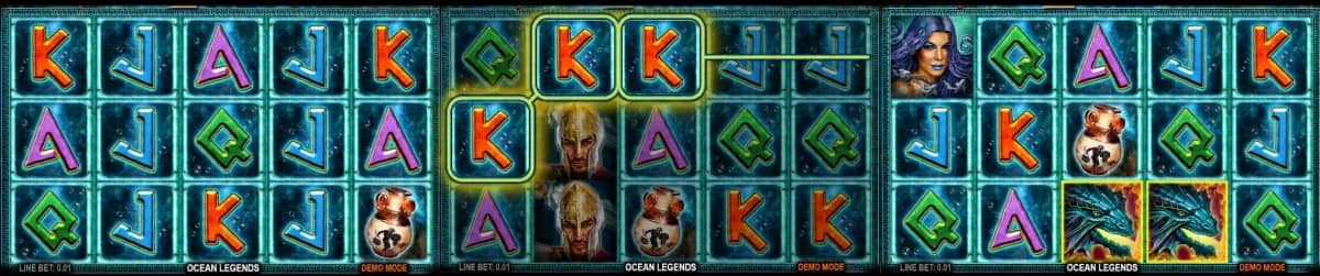  Ревю на Ocean Legends от CT Interactive – 5 барабана, 25 линии, Wild, Scatter, безплатни игри с х2 множител и максимална печалба до 1000x.