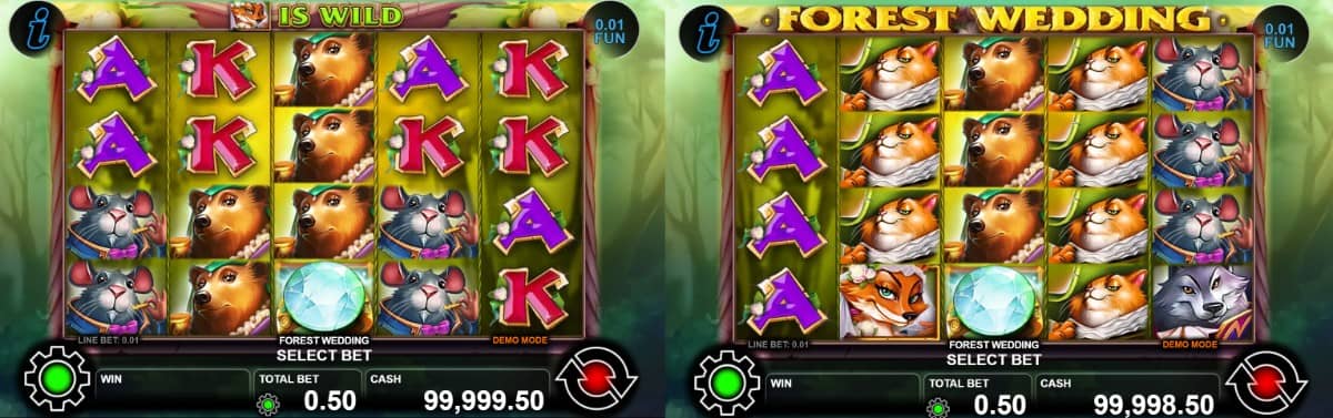 Ревю на Forest Wedding слот от CT Interactive – 5 барабана, 40 линии, горска сватба, Wild лисица, Free Games и до 1000x печалба. Ревю на Forest Wedding слот от CT Interactive – 5 барабана, 40 линии, горска сватба, Wild лисица, Free Games и до 1000x печалба.