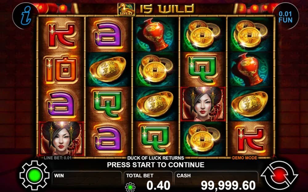 Ревю на Duck of Luck Returns от CT Interactive – азиатски слот с Wild/Scatter патица, Free Games, Gamble функция и печалба до 10000x. Ревю на Duck of Luck Returns от CT Interactive – азиатски слот с Wild/Scatter патица, Free Games, Gamble функция и печалба до 10000x.
