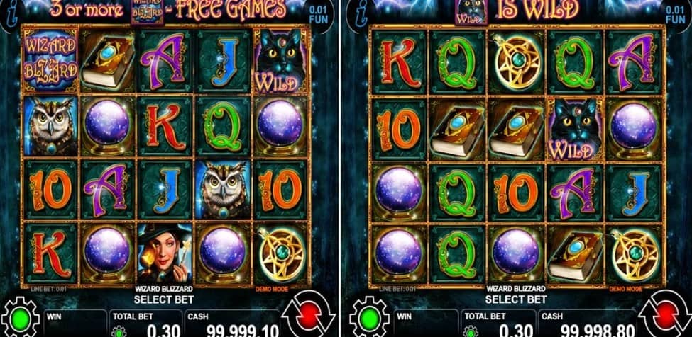 Разгледайте ревю на Wizard Blizzard слот от CT Interactive – Wild, Free Games, Wizard Bonus, Gamble функция и максимална печалба до 1000x залога.