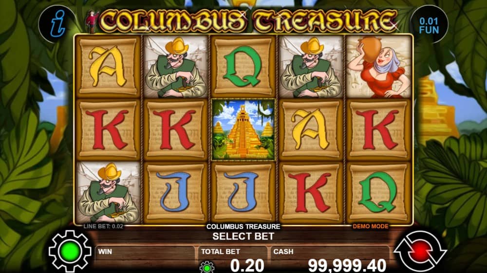 Ревю на Columbus Treasure от CT Interactive – Free Games, Wild с x5 множител, Scatter, Gamble функция и печалба до 10000x.