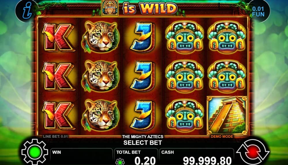 The Mighty Aztecs от CT Interactive – 5 барабана, 20 линии, Wild император, Scatter пирамида и печалба до 1000x.