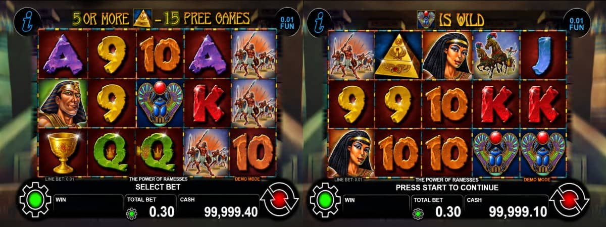 Разгледайте ревю на The Power Of Ramesses от CT Interactive – Wild, Scatter, безплатни завъртания, Gamble функция и печалба до 300x залога. Разгледайте ревю на The Power Of Ramesses от CT Interactive – Wild, Scatter, безплатни завъртания, Gamble функция и печалба до 300x залога.