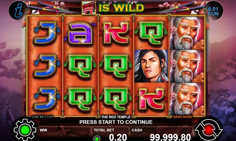 Разгледайте ревю на The Red Temple от CT Interactive – символи, Wild, Scatter, безплатни завъртания, Gamble функция и максимална печалба до 2000x размера на залога.