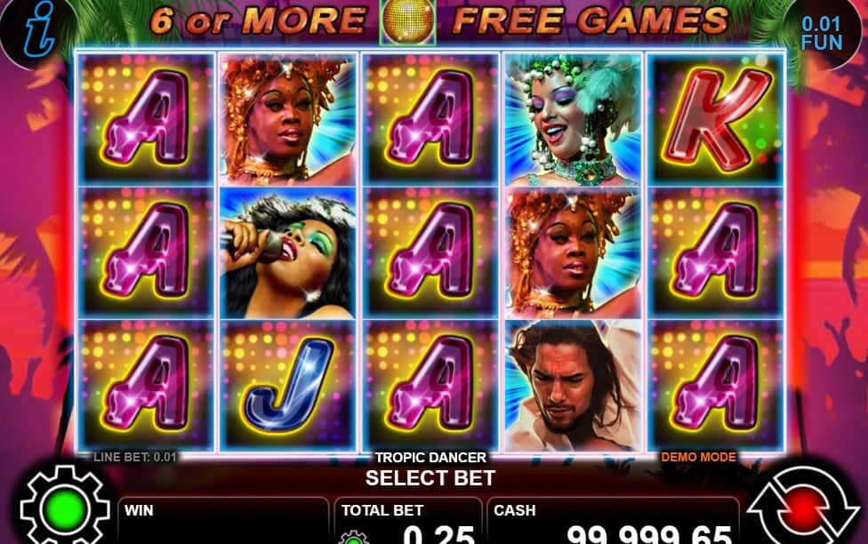 Разгледайте ревю на Tropic Dancer от CT Interactive – Wild, Scatter, Stacked символи, безплатни завъртания с x2 множител и печалба до 1000x. Разгледайте ревю на Tropic Dancer от CT Interactive – Wild, Scatter, Stacked символи, безплатни завъртания с x2 множител и печалба до 1000x.