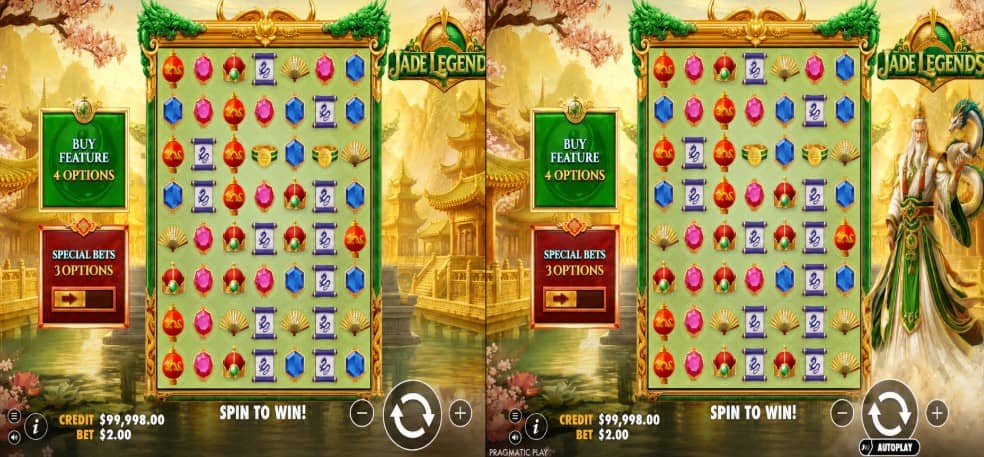 Jade Legends е слот от Pragmatic Play с поле 7×7, каскадни печалби и множители Вижте как работят символите, бонусите и специалните функции.