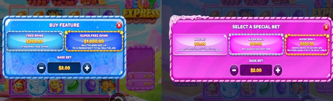 Ревю на Jelly Express от Pragmatic Play. Разгледай символите, бонусите и печалбите на казино слота и виж безплатно демо онлайн.