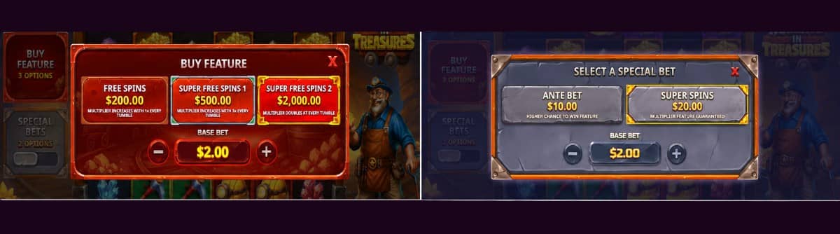 Ревю на Rolling in Treasures от Pragmatic Play. Разгледай символите, бонусите, печалбите и онлайн безплатното демо на казино слота.
