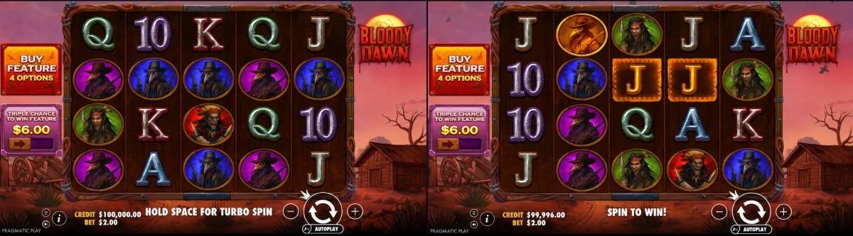 Bloody Dawn слот от Pragmatic Play с 5 барабана, 1024 начина за печалба, множители, безплатни завъртания и възможност за демо игра. Bloody Dawn слот от Pragmatic Play с 5 барабана, 1024 начина за печалба, множители, безплатни завъртания и възможност за демо игра.