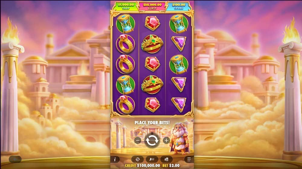 Gates of Olympus POP е слот от Pragmatic Play с множители до 1000x, 15 безплатни завъртания, печалба до 25 000x и безплатно демо.