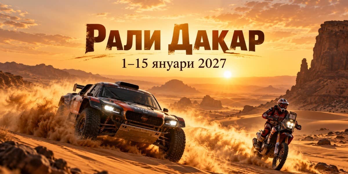 Рали Дакар 2027: дати, маршрут, програма и участници