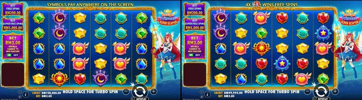 Starlight Princess Super Scatter е слот от Pragmatic Play с поле 6×5, множители до 500 пъти, безплатни завъртания ,печалба до 50 000 пъти и безплатно демо.