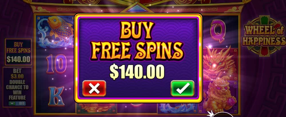 Wheel of Happiness е азиатски слот от Прагматик Плей с 5 барабана, 243 начина за печалба, случайни награди и възможност за демо игра.
