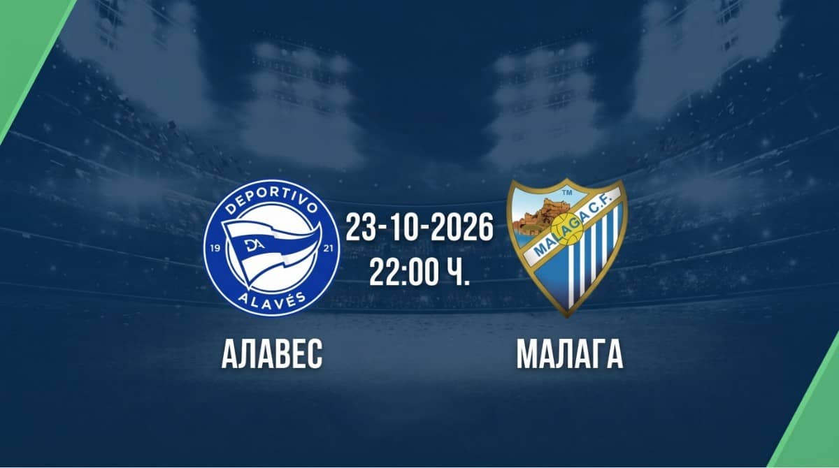 Алавес срещу Малага | Прогноза от Ла Лига (23.10.2026)