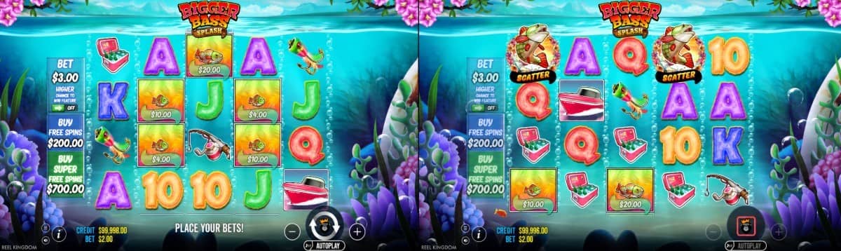 Bigger Bass Splash slot от Pragmatic Play е casino слот с RTP 96,50%, Money Symbols до 5000x, Free Spins, множители и безплатно демо.