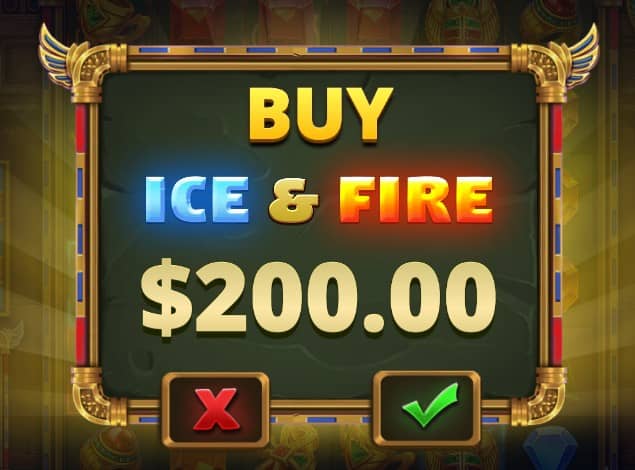 Escape the Pyramid – Fire & Ice slot от Pragmatic Play е casino слот с RTP 96,50%, Fire & Ice функции, каскади, множители и безплатно демо.