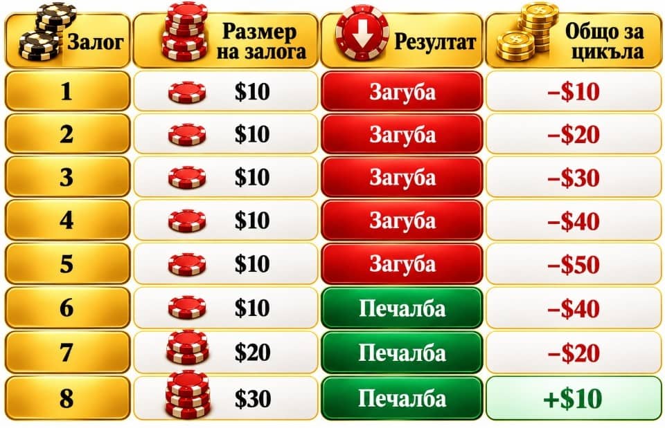 Система Оскар Гринд – научете как работи тази положителна прогресия, какви са правилата и как се прилага стратегията за рулетка, бакара и блекджек.