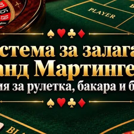 Система за залагане Гранд Мартингейл – стратегия за рулетка, бакара и блекджек
