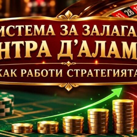 Система за залагане Контра Д’Аламбер – Как работи стратегията?